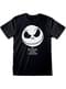 T-shirt de Jack O Estranho Mundo de Jack preta para homem