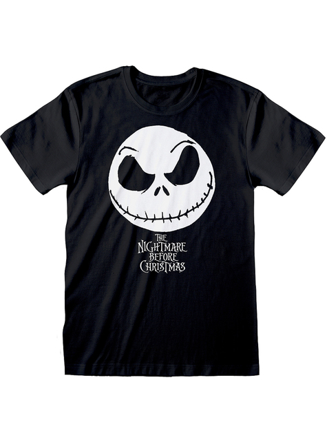 Czarna koszulka Jack Miasteczko Halloween dla mężczyzn