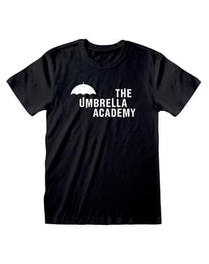 T-shirt The Umbrella Academy logo para homem