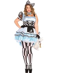 Women's Plus Size Alice in Wonderland Costume