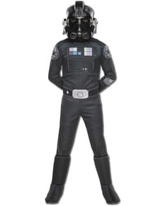 Gevechtspiloot TIE Star Wars Rebels deluxe kostuum voor kinderen