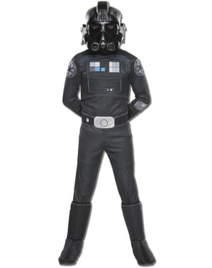 Anak laki-laki TIE Fighter Star Wars Pemberontak Kostum Deluxe