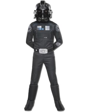 Déguisement pilote chasse TIE Star Wars Rebels deluxe enfant