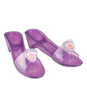Sapatos de Rapunzel para menina