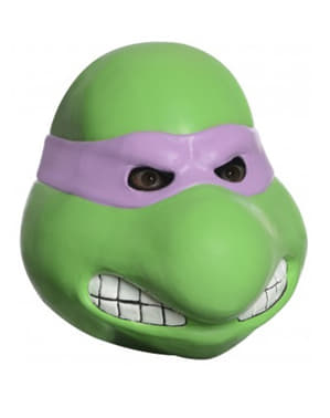 Yetişkin Donatello Teenage Mutant Ninja Turtles Lateks Maske