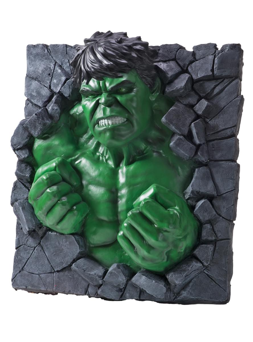 Pieza decorativa pared Hulk Marvel