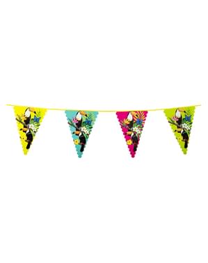 Guirnalda de banderines de tucanes - Toucan Party