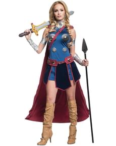 Fato de Valkyrie Marvel para mulher