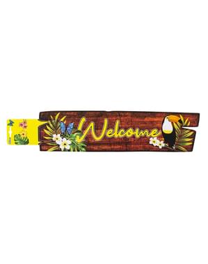 Welcome sign - Toucan Party