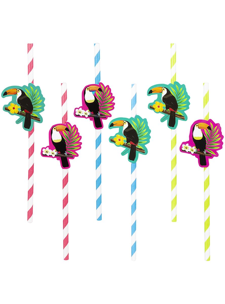 6 paie de băut cu tucani - Toucan Party