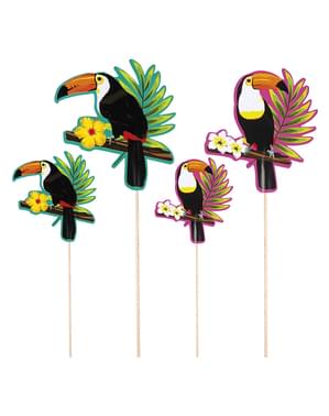 4 agitatoare – Toucan Party