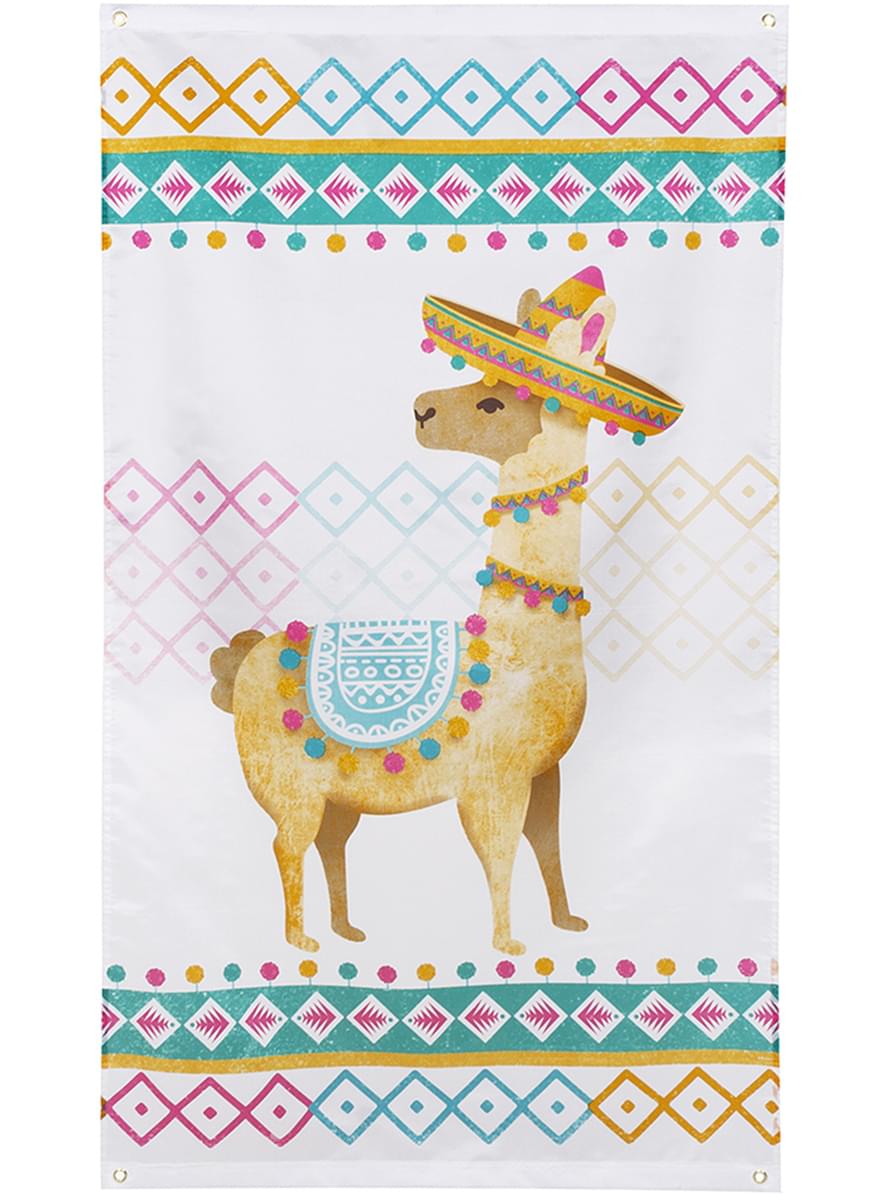 Vlajka lama - Lovely Llama