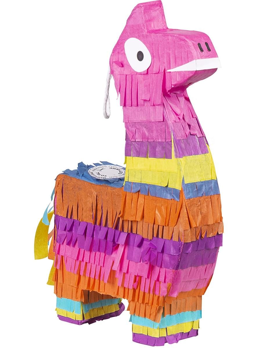Mini piñata de llama multicolor - Lovely Llama