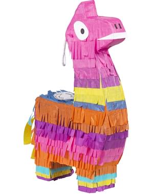 Lama veelkleurige mini piñata - Lovely Llama