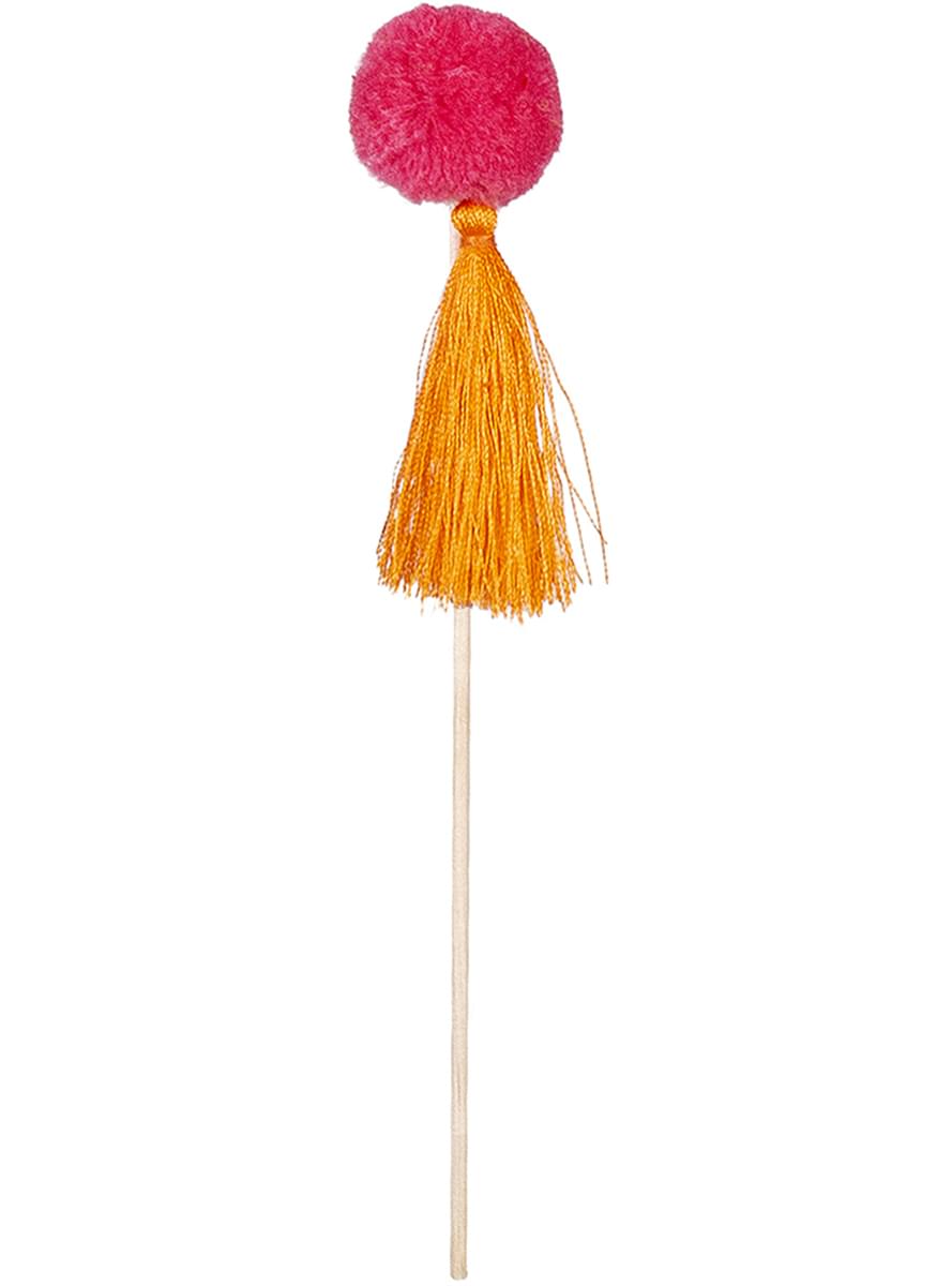 6 agitadores con borlas - Lovely Llama