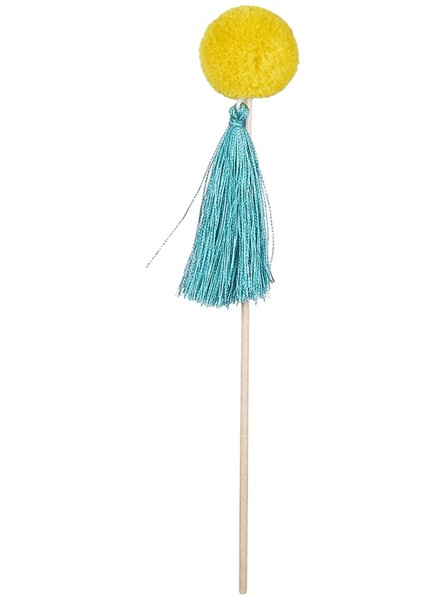 6 agitadores con borlas - Lovely Llama