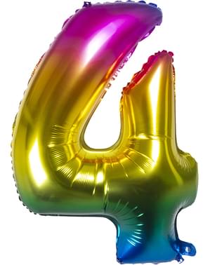 Balon de folie 4 multicolor 86 cm