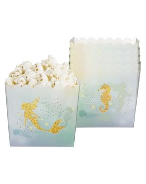 6 boîtes apéritifs sirènes- Mermaid Collection