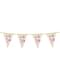 Foil garland with flamingos - Flamingo Party