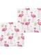 12 guardanapos de flamingos (33x33 cm) - Flamingo Party
