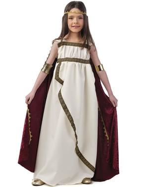 Costume da regina troiana da bambina