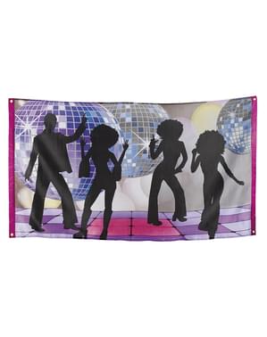 Banderole musique disco - Disco Party