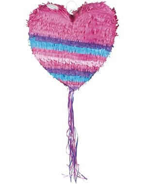 Pignatta a forma di cuore rosa