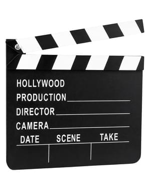 Deko Filmklappe - Hollywood Party