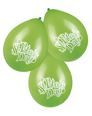 3 ballons St Patrick Day (25 cm)