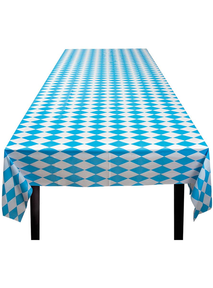 Oktoberfest prtljag modre in bele barve