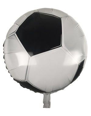Palloncino di foil a forma di pallone da calcio (45 cm)