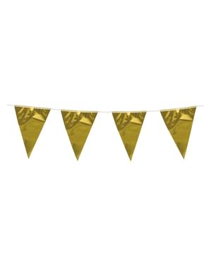 Gylden flagdug (10 m)