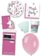Kit anniversaire licorne Fête magique 16 personnes premium 
