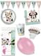 Minnie Mouse Tropical premium feestset voor 8 mensen