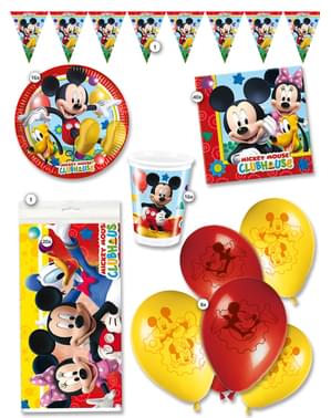 Kit de fiesta Mickey Club House premium 16 personas