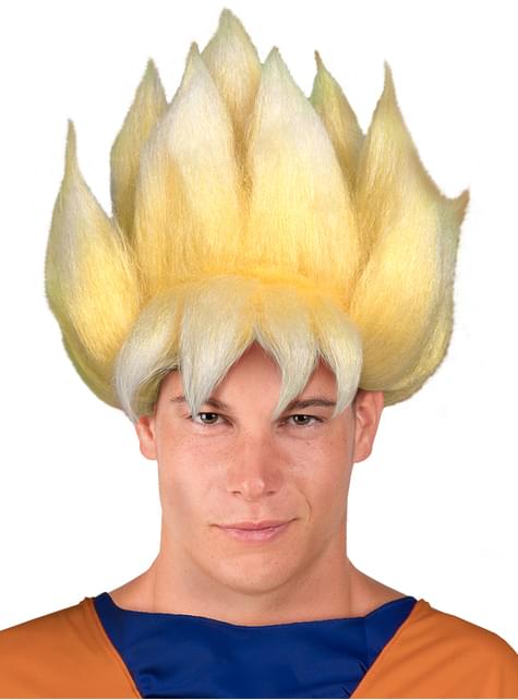 Peruca de Goku para menino - Dragon Ball. Entrega 24h