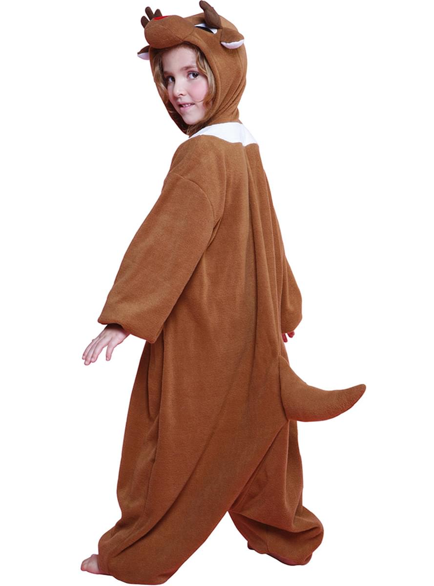 Fato de rena do Pai Natal Bcozy Onesie infantil