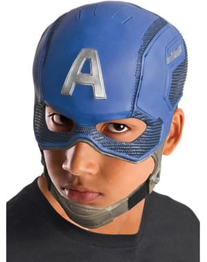 Captain America maske til drenge