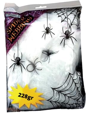 228 gram bag med spindelvev
