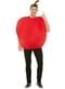 Red apple costume for adults