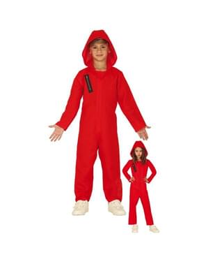 Haus des Geldes Kostüm für Kinder La Casa de Papel