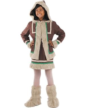 Eskimo kostyme for jente