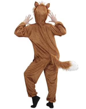 Maskeraddräkt Räv Mjukisdjur för vuxen