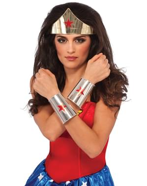 Kadın Wonder Woman DC Çizgi Roman Aksesuarları Seti