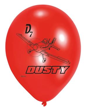 Set of 6 Planes Latex Balloons