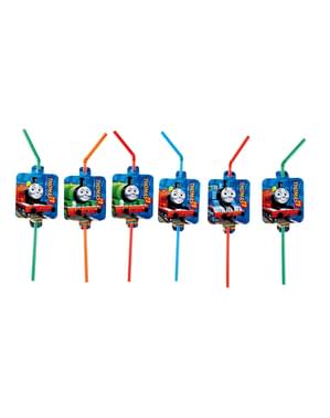 Set of 8 Thomas and Friends Straws