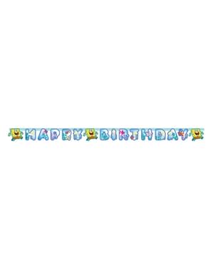 SpongeBob Squarepants "Happy Birthday" Sign