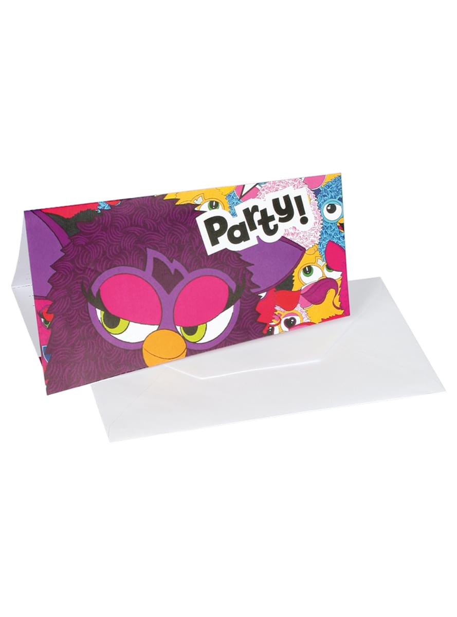 6 convites de Furby