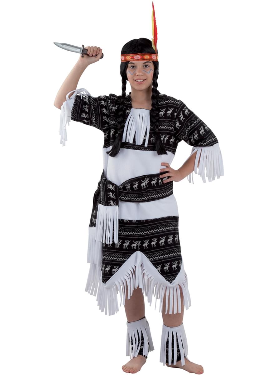 Kostium Indianka Czerokez dla dziewczynki