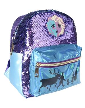 Sac à dos La Reine des Neiges 2 à paillettes fille - Disney